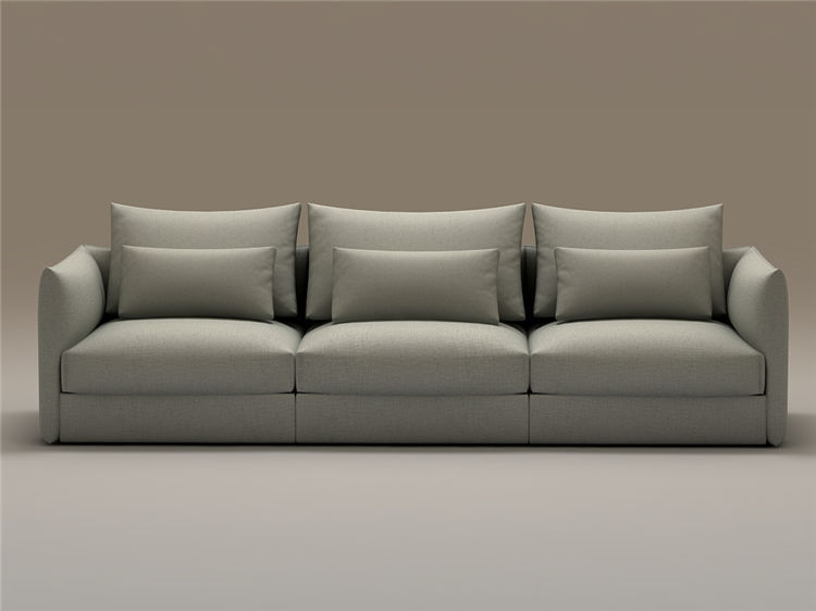 单个现代简约沙发3Dmax模型 (31)-1