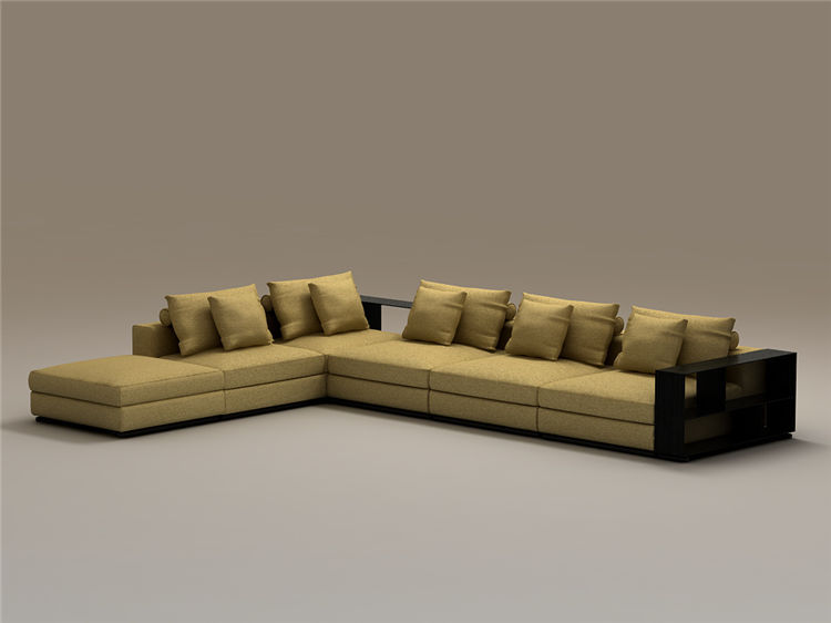 单个现代简约沙发3Dmax模型 (42)-1