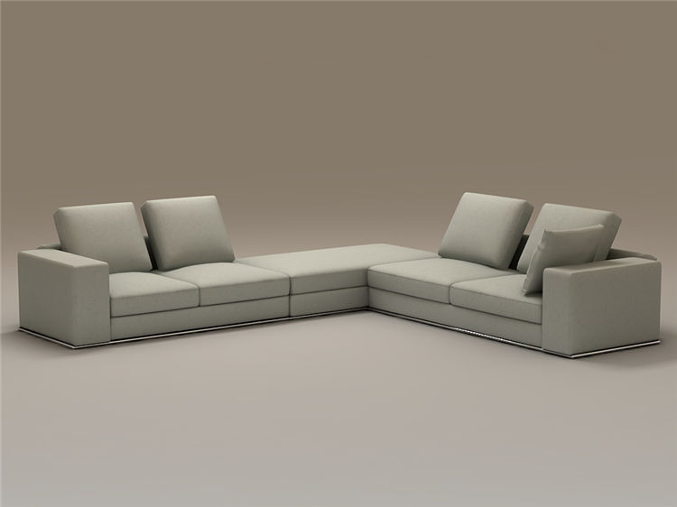 单个现代简约沙发3Dmax模型 (50)-1