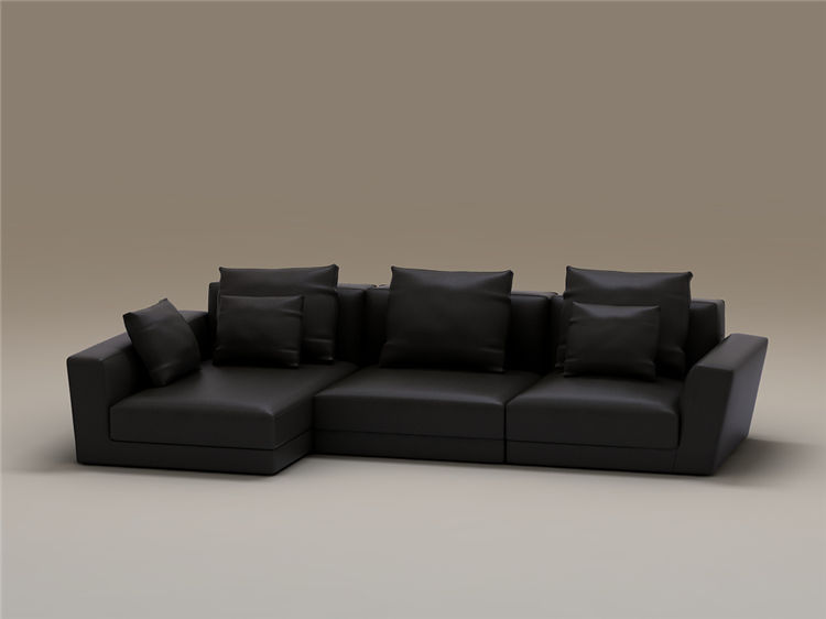 单个现代简约沙发3Dmax模型 (61)-1