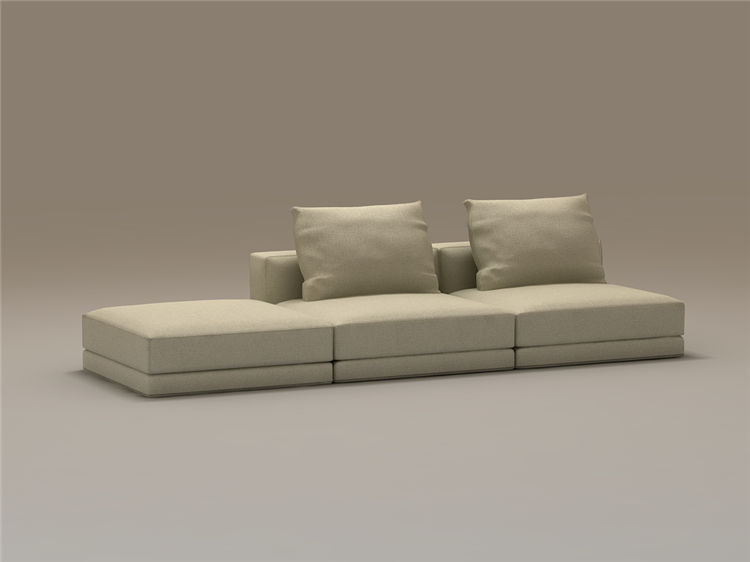 单个现代简约沙发3Dmax模型 (65)-1
