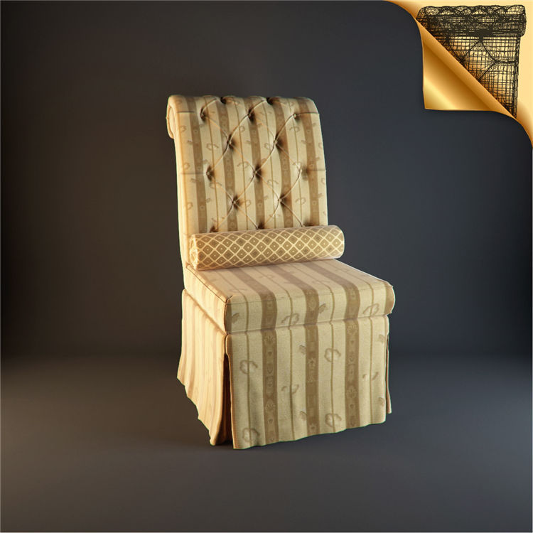 单个椅子3Dmax模型 (5)-1