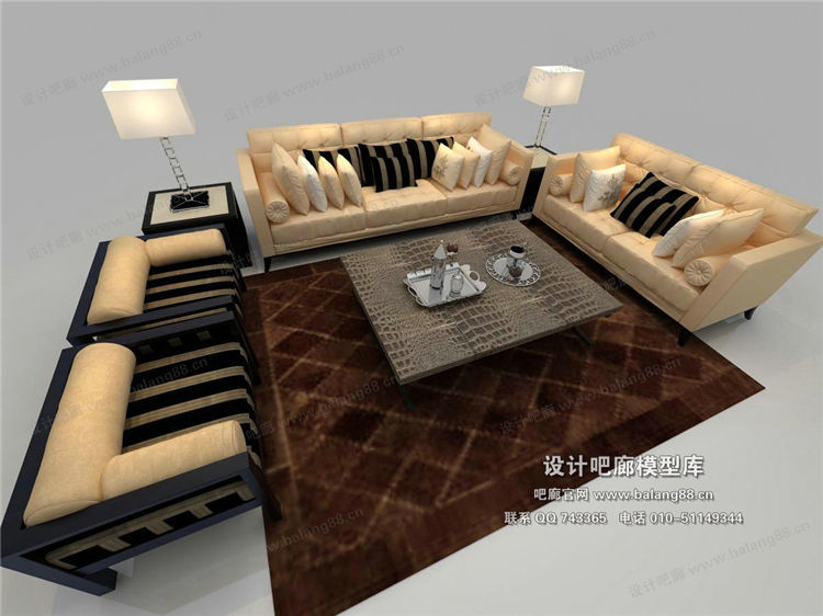 混搭沙发3Dmax模型 (20).jpg