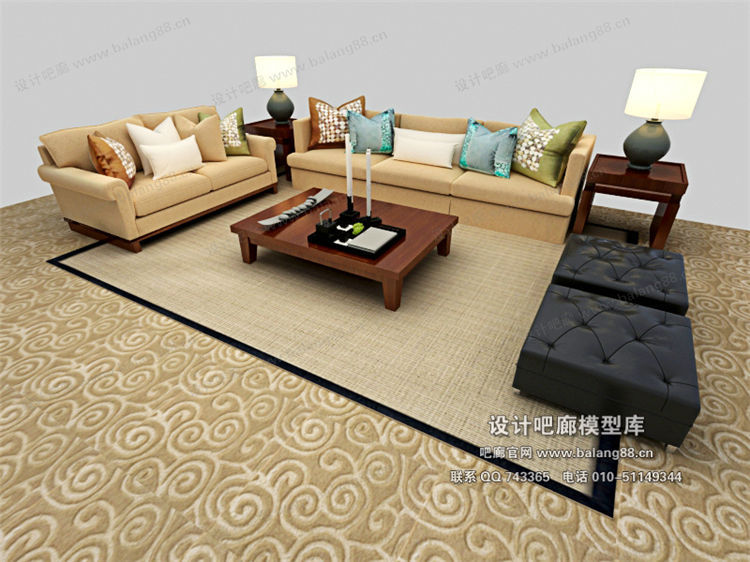 混搭沙发3Dmax模型 (33).jpg