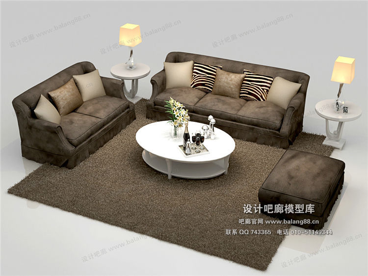 欧式风格沙发组合3Dmax模型 (61).jpg