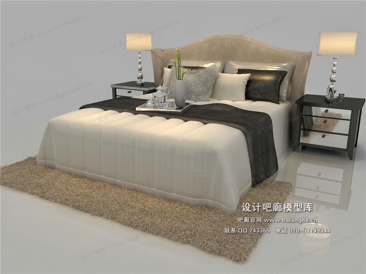 欧式模床3Dmax模型 (20).jpg
