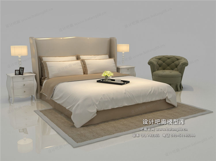 欧式模床3Dmax模型 (21).jpg