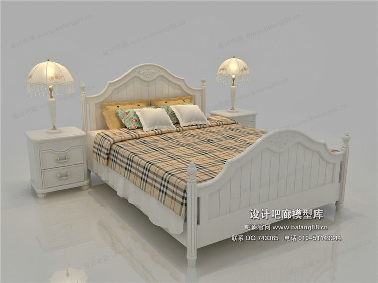 欧式模床3Dmax模型 (26).jpg