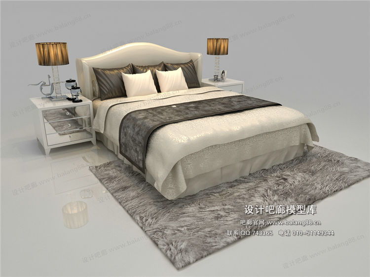 欧式模床3Dmax模型 (31).jpg
