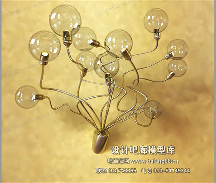 灯具3Dmax模型 (12)-1