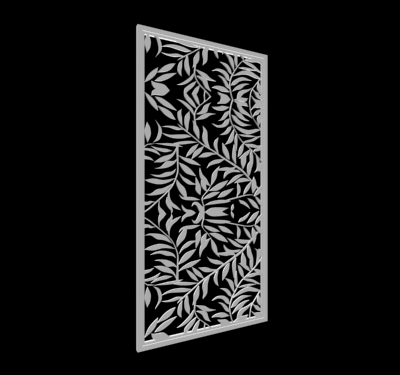 雕花隔断3Dmax模型 (1)-1