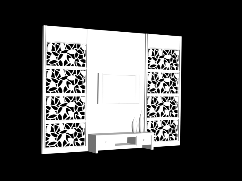 雕花隔断3Dmax模型 (23)-1