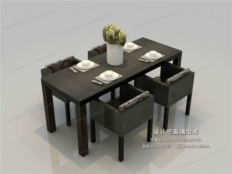中式餐桌3Dmax模型 (11).jpg