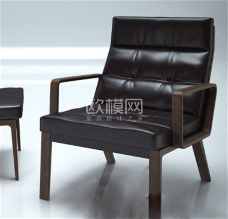 2011 现代简约皮质椅子-1