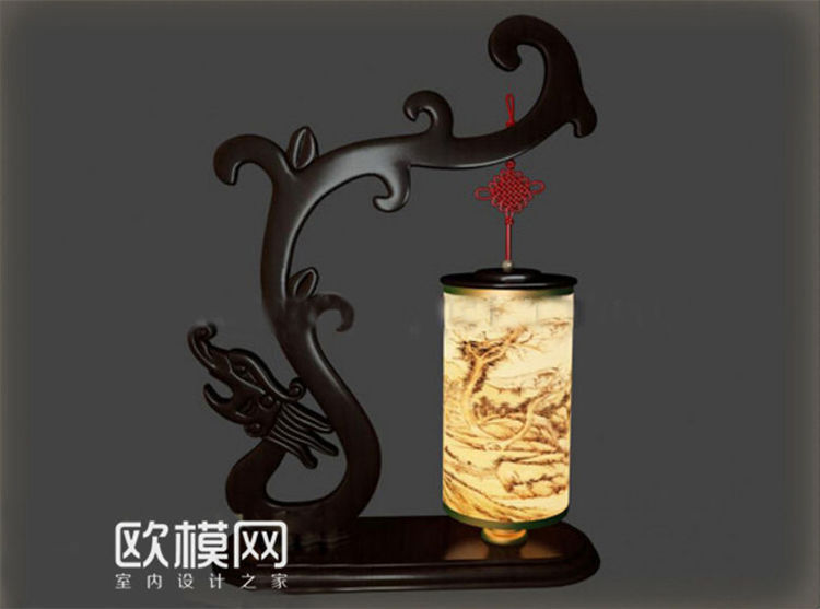 9.0 中式台灯--腾龙-1