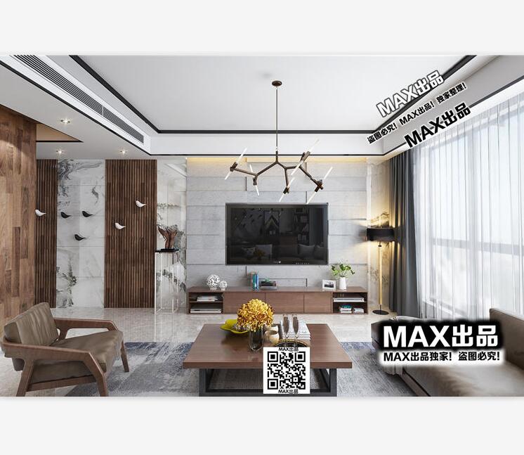 现代客厅3Dmax模型 (16).jpg