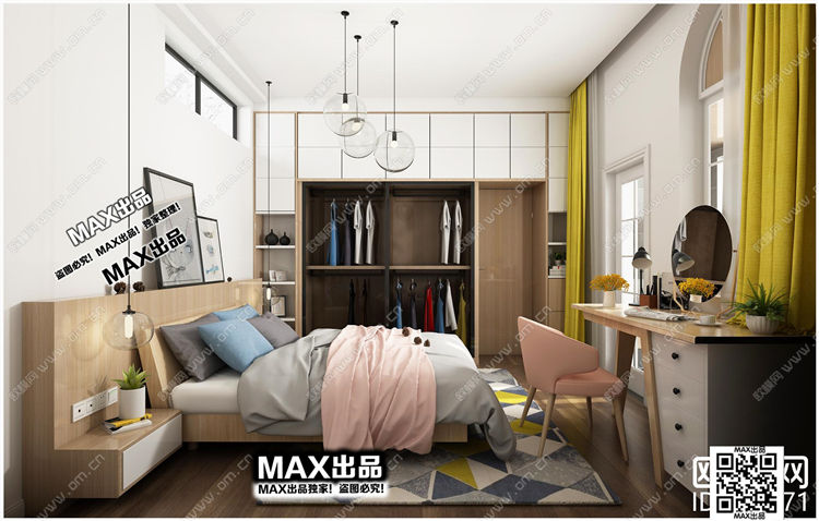 现代卧室3Dmax模型 (32).jpg