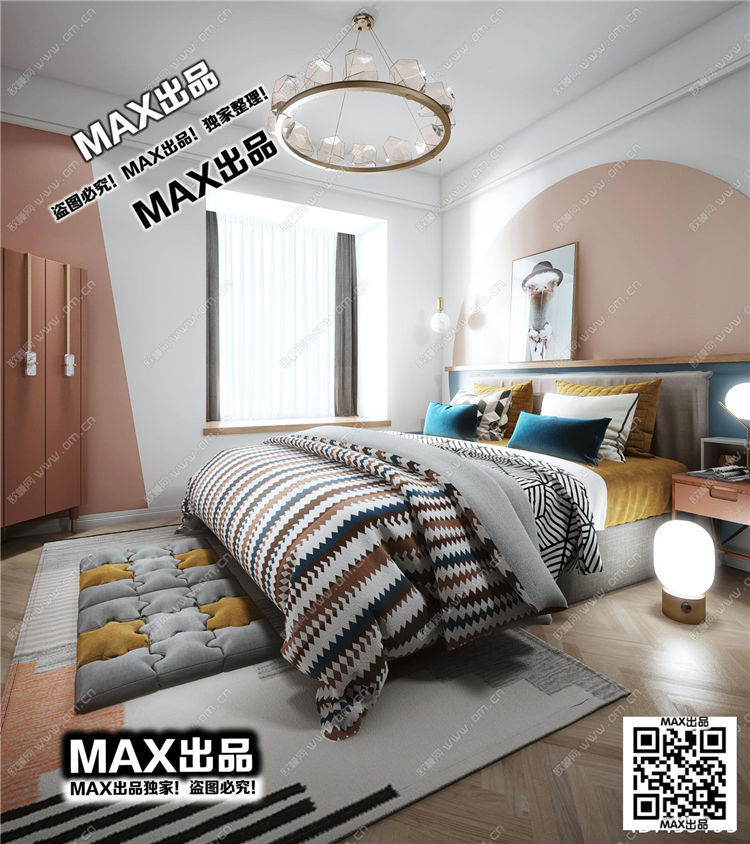 现代卧室3Dmax模型 (33).jpg