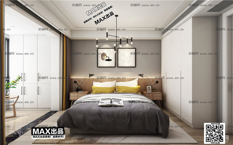 现代卧室3Dmax模型 (55).jpg