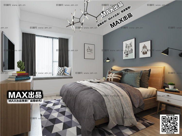 现代卧室3Dmax模型 (57).jpg