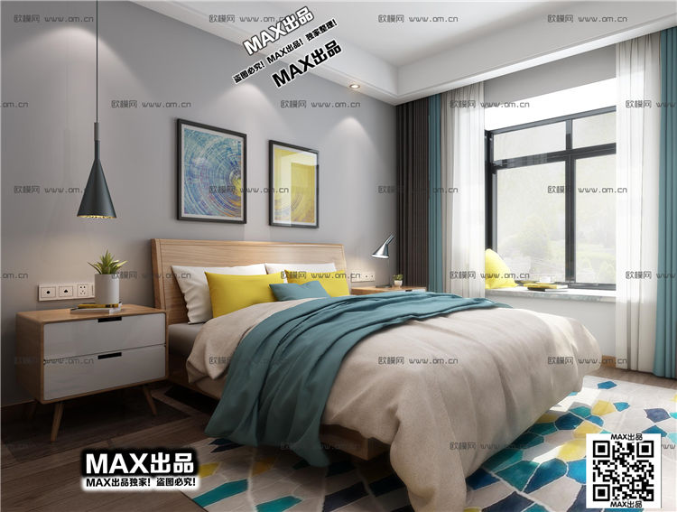 现代卧室3Dmax模型 (61).jpg