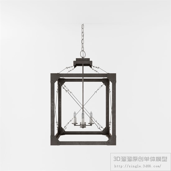 现代吊灯3Dmax模型 (38)-1