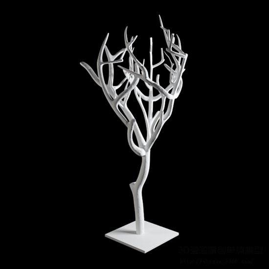 落地花卉3Dmax模型 (14)-1