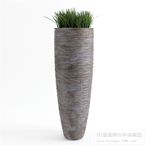 办公酒店植物3Dmax模型 (5)-1