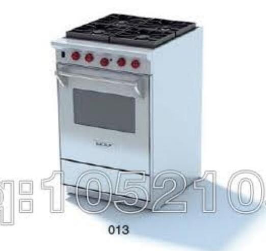 厨房电器3Dmax模型 (13)-1