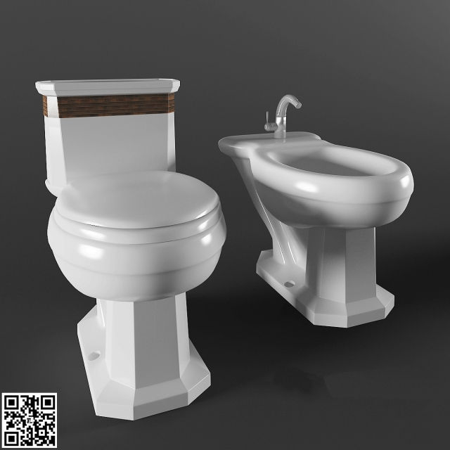 卫生间家具3Dmax模型 (126)-1