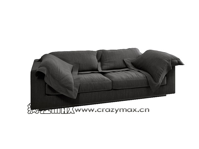欧式沙发3Dmax模型 (10)-1
