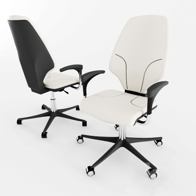 现代简约 座椅3Dmax模型 (1)-1