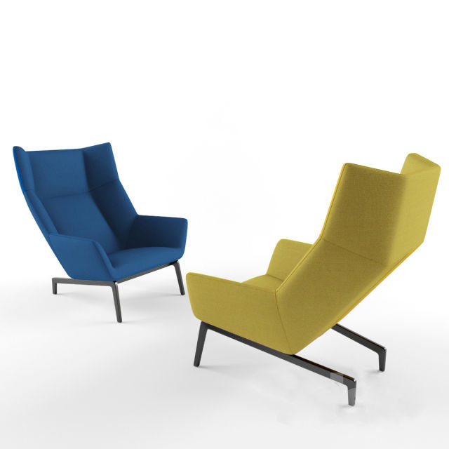 现代简约 座椅3Dmax模型 (4)-1