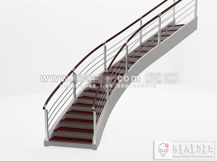 楼梯3d模型k02829.jpg
