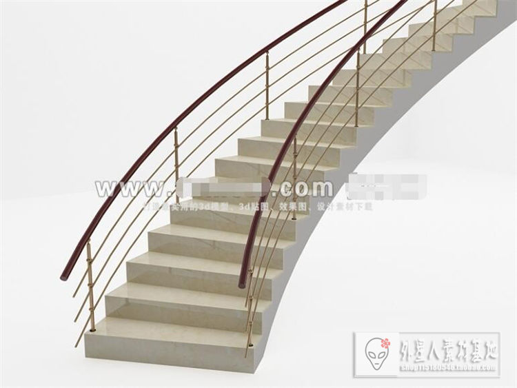 楼梯3d模型k02834.jpg