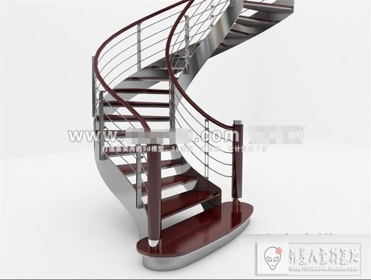 楼梯3d模型k02843.jpg
