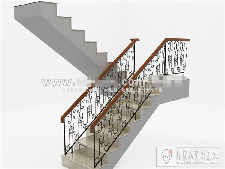 楼梯3d模型k02853.jpg