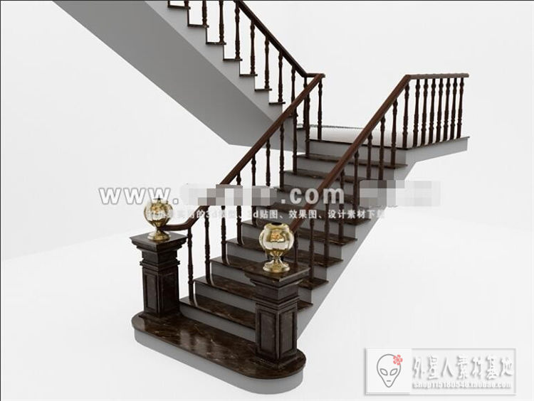 楼梯3d模型k02856 .jpg