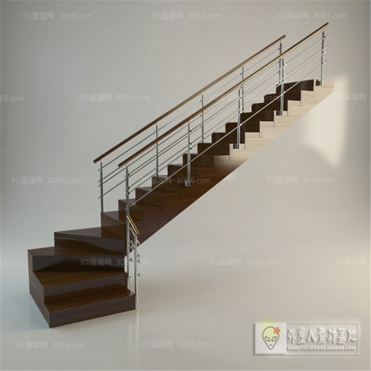 楼梯3D模型下载      溜溜ID：447402-1