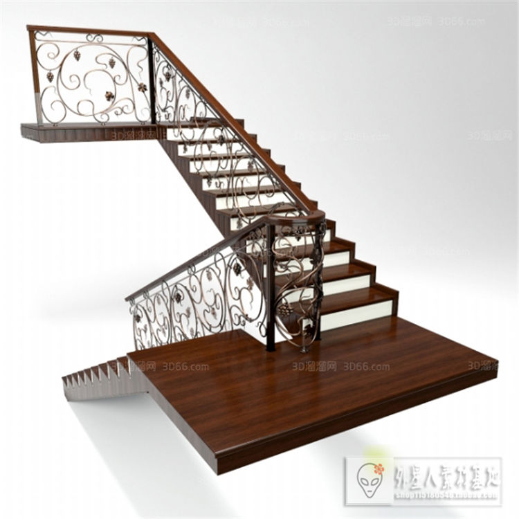 楼梯3D模型下载      溜溜ID：486625.jpg