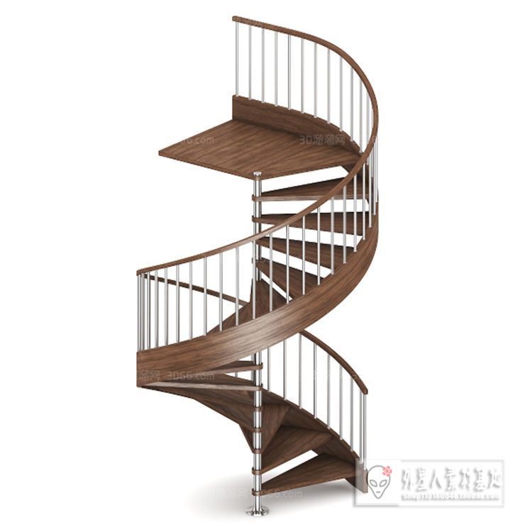 楼梯3D模型下载      溜溜ID：517228.jpg