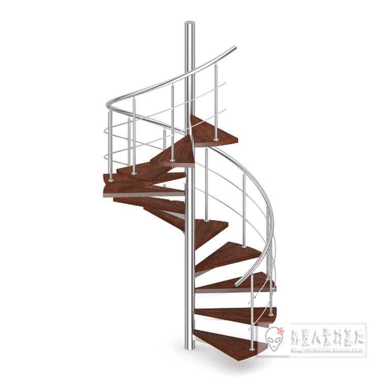 楼梯3D模型下载      溜溜ID：517240.jpg