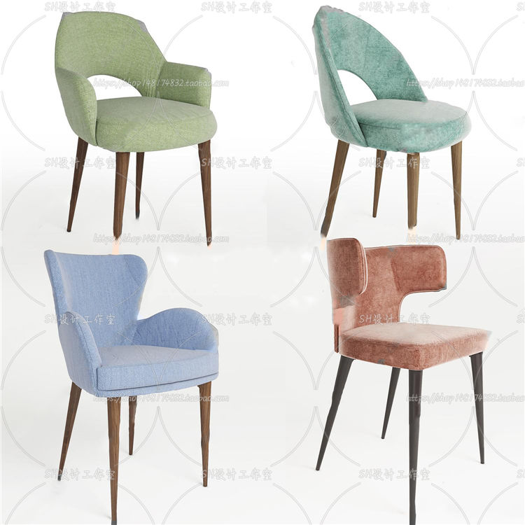 椅子3Dmax单体模型 (26)-1