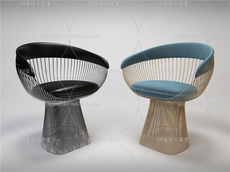 椅子3Dmax单体模型 (74)-1