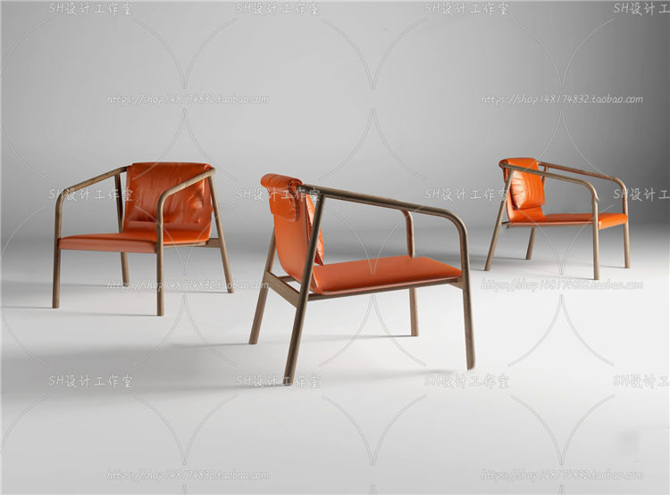 椅子3Dmax单体模型 (91)-1
