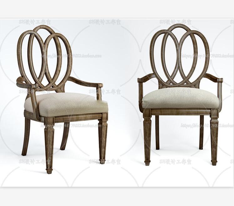 椅子3Dmax单体模型 (129)-1