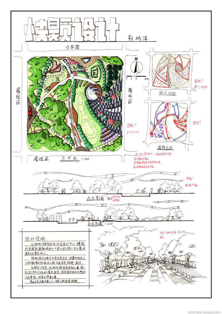 景观快题案例（超清） (58)-1