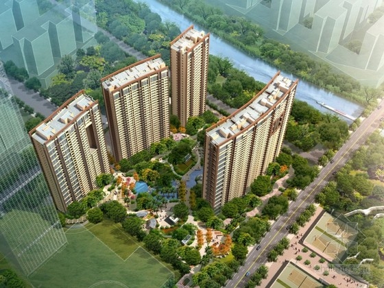 [北京]某小区规划及建筑单体设计方案文本-1