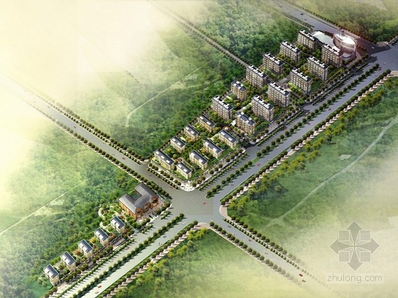 [山西]现代风格住宅区规划及单体方案文本(含CAD)-1