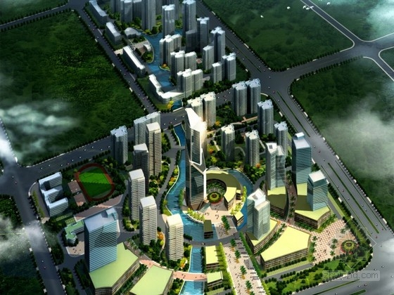 [福建]某小区规划设计及建筑单体设计方案文本-1